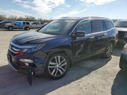 Salvage cars for sale at Cahokia Heights, IL auction: 2017 Honda Pilot Touring