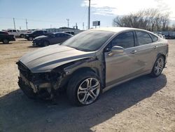 Salvage cars for sale at Oklahoma City, OK auction: 2015 Ford Fusion SE