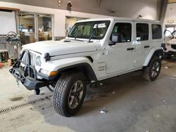 Salvage cars for sale at Sandston, VA auction: 2018 Jeep Wrangler Unlimited Sahara