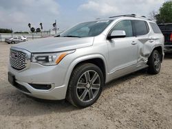 Salvage cars for sale from Copart Mercedes, TX: 2019 GMC Acadia Denali