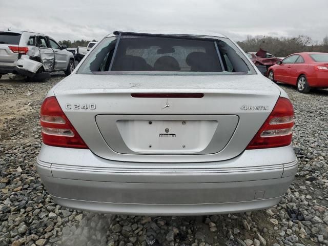 2004 Mercedes-Benz C 240 4matic