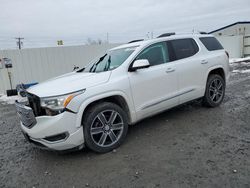 Vehiculos salvage en venta de Copart Albany, NY: 2018 GMC Acadia Denali