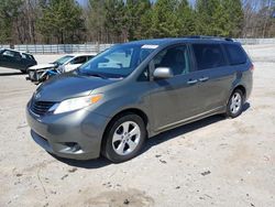 Toyota Sienna LE salvage cars for sale: 2012 Toyota Sienna LE