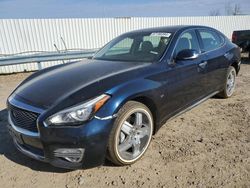 Salvage cars for sale at Bridgeton, MO auction: 2015 Infiniti Q70 3.7