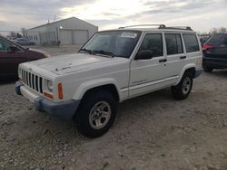 Salvage cars for sale from Copart Cicero, IN: 2001 Jeep Cherokee Sport