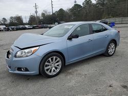 Salvage cars for sale from Copart Savannah, GA: 2013 Chevrolet Malibu LTZ