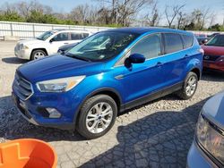 Salvage cars for sale at Bridgeton, MO auction: 2017 Ford Escape SE