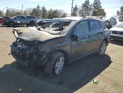 Burn Engine Cars for sale at auction: 2013 Toyota Rav4 LE