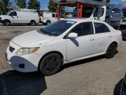 Salvage cars for sale from Copart Rancho Cucamonga, CA: 2009 Toyota Corolla Base