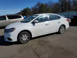 Salvage cars for sale from Copart Brookhaven, NY: 2018 Nissan Sentra S