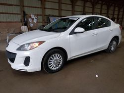 Salvage cars for sale from Copart London, ON: 2013 Mazda 3 I