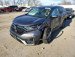 Salvage cars for sale at Bridgeton, MO auction: 2022 Honda CR-V EXL