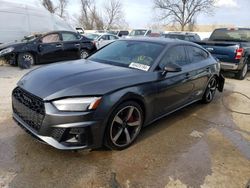 Salvage cars for sale at Bridgeton, MO auction: 2022 Audi A5 Premium Plus 45