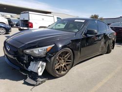 Salvage cars for sale at Vallejo, CA auction: 2017 Infiniti Q50 Premium