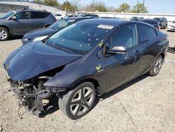 Salvage cars for sale at Sacramento, CA auction: 2016 Toyota Prius