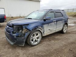 Salvage cars for sale from Copart Portland, MI: 2011 Ford Explorer Limited