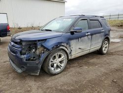 Salvage cars for sale at Portland, MI auction: 2011 Ford Explorer Limited