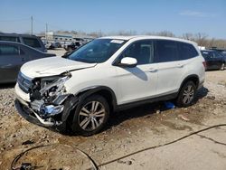 Salvage cars for sale from Copart Louisville, KY: 2017 Honda Pilot EXL