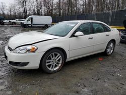 Chevrolet Impala LTZ salvage cars for sale: 2008 Chevrolet Impala LTZ