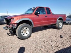 Toyota Tacoma salvage cars for sale: 2001 Toyota Tacoma Xtracab Prerunner