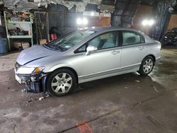 Salvage cars for sale from Copart Albany, NY: 2009 Honda Civic LX