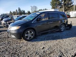 Salvage cars for sale at Graham, WA auction: 2013 Honda Odyssey Touring