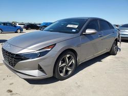 Salvage cars for sale at Wilmer, TX auction: 2023 Hyundai Elantra SEL