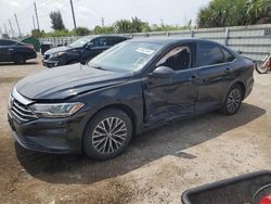 Salvage cars for sale at Miami, FL auction: 2021 Volkswagen Jetta S