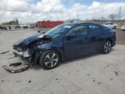 Honda Civic LX salvage cars for sale: 2020 Honda Civic LX