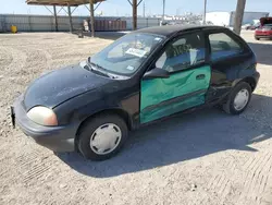 Salvage cars for sale at Temple, TX auction: 1997 GEO Metro LSI