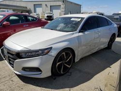 Salvage cars for sale from Copart Martinez, CA: 2018 Honda Accord Sport