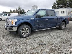 Salvage cars for sale at Graham, WA auction: 2018 Ford F150 Supercrew