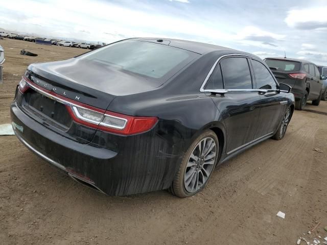 2017 Lincoln Continental Reserve