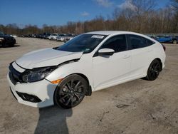 Salvage cars for sale from Copart Ellwood City, PA: 2019 Honda Civic Sport