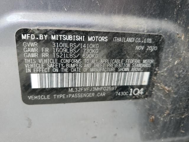 2021 Mitsubishi Mirage G4 SE