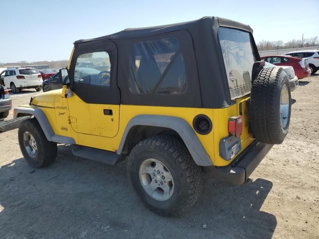 2002 Jeep Wrangler / TJ Sport