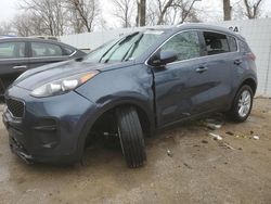 Salvage cars for sale at Bridgeton, MO auction: 2018 KIA Sportage LX