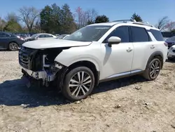 Salvage cars for sale from Copart Madisonville, TN: 2024 Nissan Pathfinder Platinum
