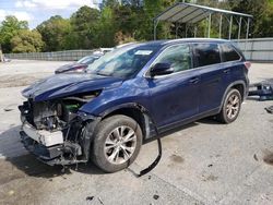 Toyota salvage cars for sale: 2014 Toyota Highlander XLE