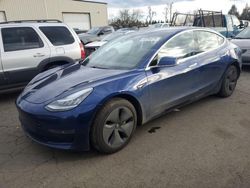 Salvage cars for sale from Copart Woodburn, OR: 2019 Tesla Model 3