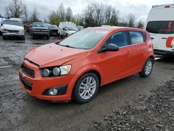 Salvage cars for sale from Copart Portland, OR: 2013 Chevrolet Sonic LT