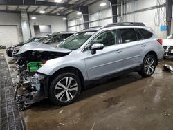 Salvage cars for sale from Copart Ham Lake, MN: 2019 Subaru Outback 2.5I Limited