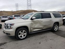 Chevrolet Suburban salvage cars for sale: 2015 Chevrolet Suburban K1500 LT