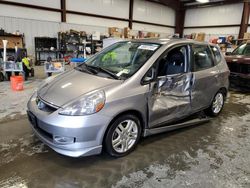 Honda FIT salvage cars for sale: 2007 Honda FIT S