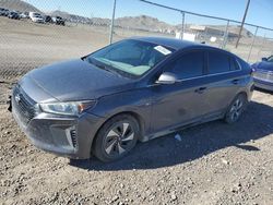 Salvage cars for sale from Copart North Las Vegas, NV: 2018 Hyundai Ioniq SEL