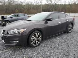 Salvage cars for sale from Copart Cartersville, GA: 2016 Nissan Maxima 3.5S