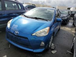 Salvage cars for sale from Copart Martinez, CA: 2013 Toyota Prius C