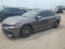 Salvage cars for sale at Riverview, FL auction: 2021 Toyota Camry SE