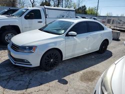 Salvage cars for sale at Bridgeton, MO auction: 2015 Volkswagen Jetta SE