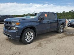 Salvage cars for sale at Greenwell Springs, LA auction: 2021 Chevrolet Silverado C1500 Custom